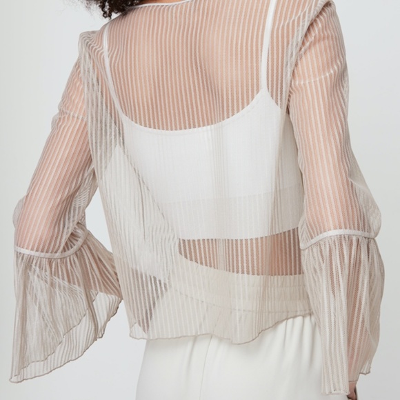 Aritzia Babaton Humbert Blouse in Black - Picture 2 of 5